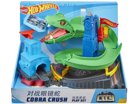Pista Ataque de Cobra, Hot Wheels, Mattel 