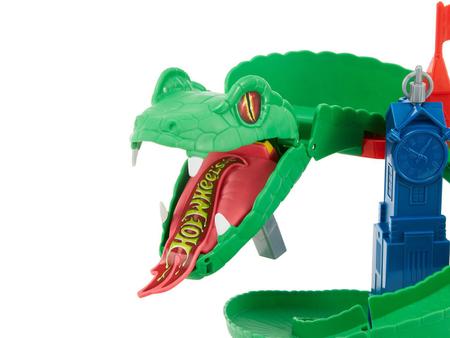 Pista com Carrinho Hot Wheels Ataque de Cobra - Mattel - Pistas de