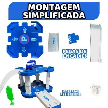 Imagem de Pista com estacionamento estacao policial srt modelo 25 pcs