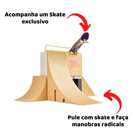 Pista Competition Wall Tech Deck Rampa e Skate de Dedo Sunny - JP Toys -  Brinquedos e Actions Figures para todas as idades