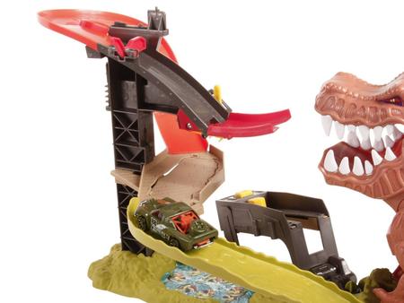 Pista de Ataque do T-Rex Hot Wheels Mattel - X4280 - Pistas de Brinquedo -  Magazine Luiza