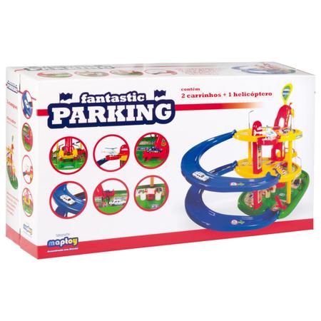 Pista De Carrinho Corrida Infantil Brinquedo Posto Gasolina Garagem -  MAPTOY - Pistas de Brinquedo - Magazine Luiza