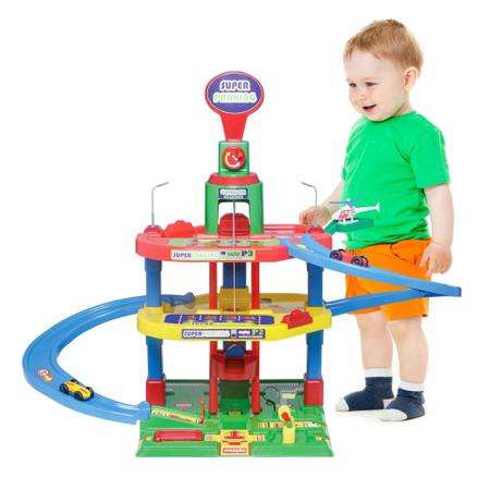 Brinquedo Pista de Carrinho de Corrida Infantil Baby com 2 carrinhos, Magalu Empresas