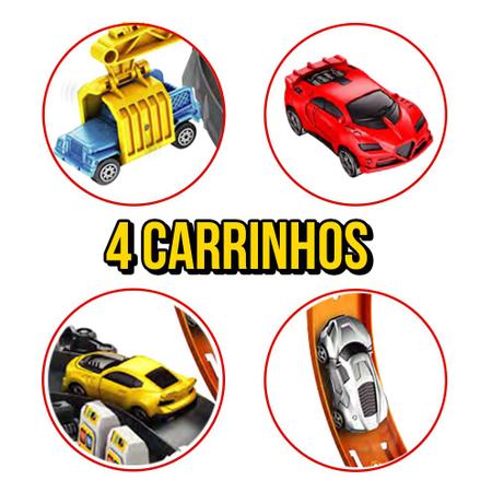 Pista de Carrinhos com Looping Speedster com 4 carrinhos Polibrinq - Pistas  de Brinquedo - Magazine Luiza