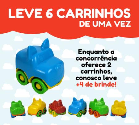 Pista De Carrinho Baby Animal Peças de Montar 2 Carrinhos - Divplast -  Carrinho de Brinquedo - Magazine Luiza