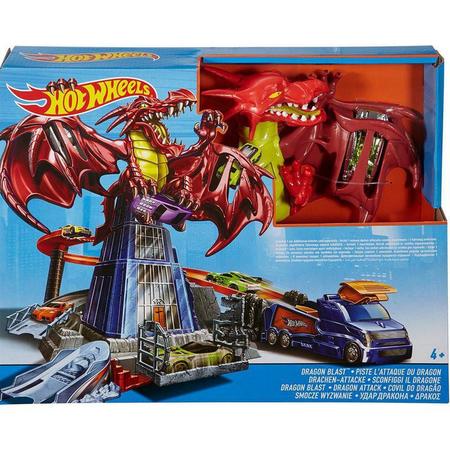 Pista carrinho da hot wheels dragao