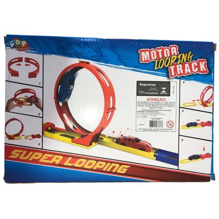 Pista carrinho Looping giro radical carro corrida Hot Wheels