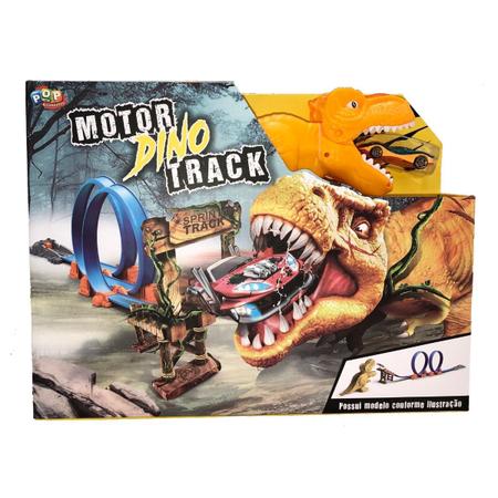 Pista Corrida Dinossauro - Bbr Toys - Pistas - Magazine Luiza