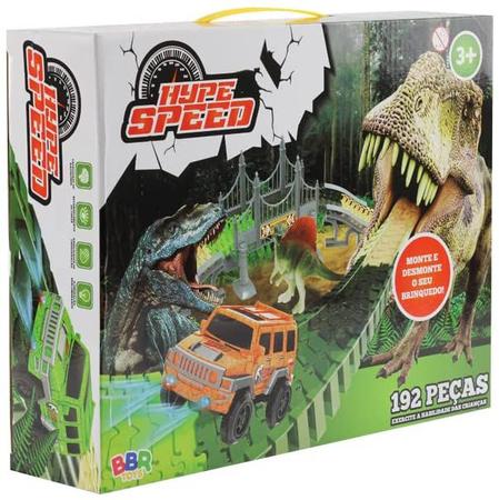 Pista Corrida Dinossauro - Bbr Toys - Pistas - Magazine Luiza