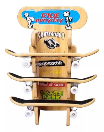 Imagem de Pista De Skate De Dedo Bowl Radical Mdf Deck Fingerboard Profissional