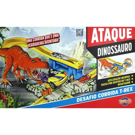 Carrinho Dinossauro T-rex: Aventura Jurássica Garantida para Criança
