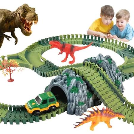 Pista de carros infantil OHPA Dinosaur Paradise