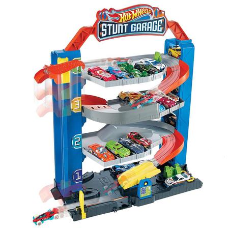 Pista De Carrinhos Hot Wheels City Garagem 4 Pisos Original em