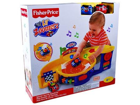 Pista Fisher-Price Lil' Zoomers Rampas de Corrida com Carrinhos, Brinquedo  para Bebês Fisher-Price Usado 33560205