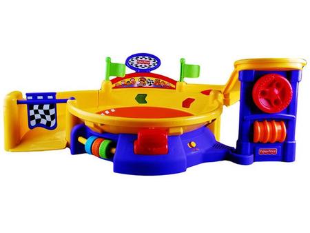 Pista Fisher-Price Lil' Zoomers Rampas de Corrida com Carrinhos, Brinquedo  para Bebês Fisher-Price Usado 33560205