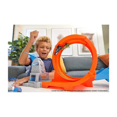 Pista Hot Wheels Action Campeonato Looping Da Mattel Gbf81 - GAMES &  ELETRONICOS