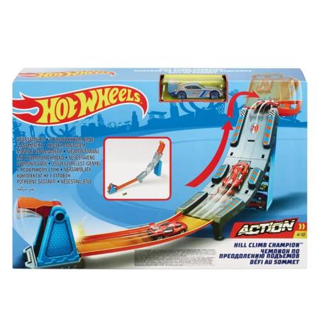 Pista Hot Wheels Action Campeonato Looping Da Mattel Gbf81 - GAMES &  ELETRONICOS