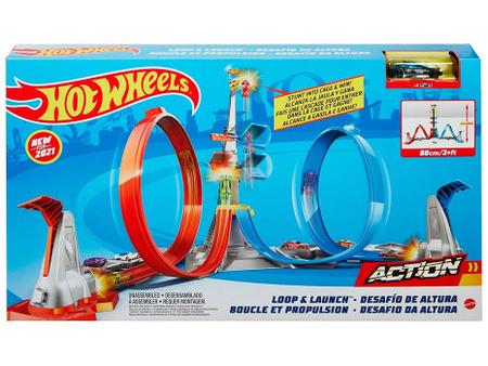 Hot Wheels Action Desafio Da Altura - Aqui Tem Pechincha