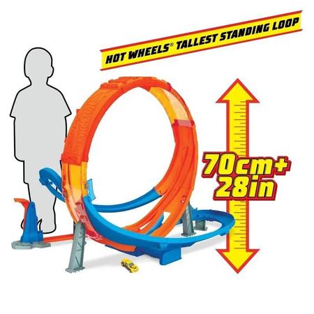 PISTA HOT WHEELS CAMPEONATO DE LOOPING - MATTEL ORIGINAL - PopCasa - Tudo  para seu lar