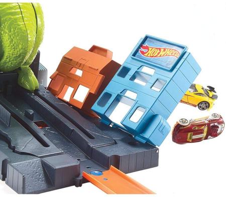 Pista Hot Wheels Ataque De Triceratops - Mattel - Gbf97