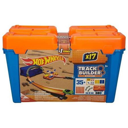 Pista Hot Wheels Caixa de Manobra track builder +2 carrinhos - GAMES &  ELETRONICOS