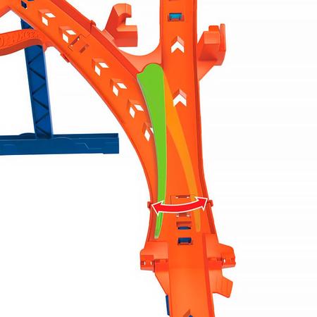 Pista Hot Wheels Circuito Vertical Em 8 Hmb15