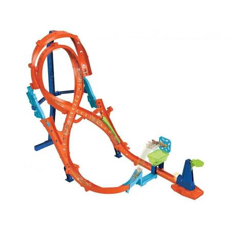 Pista Hot Wheels Circuito Vertical Em 8 Hmb15