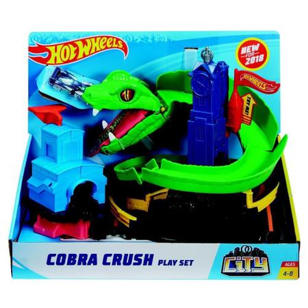 Pista Hot Wheels - Ataque de Cobra - City