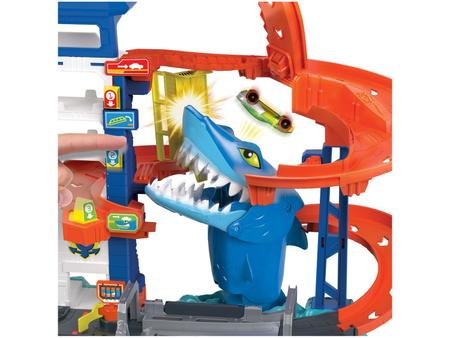 Pista Ataque Tubarão, Hot Wheels, Mattel