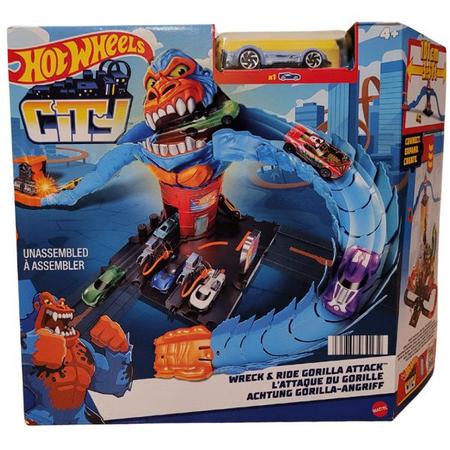 Hot Wheels City - Pista Ataque do Gorila Mattel
