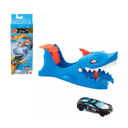 Hot Wheels Pista Lançador De Dinossauro GVF42 - Mattel - Pistas de