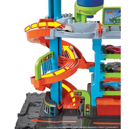 Pista Hot Wheels City Mega Lava-Rápido FTB66 – Mattel - Livraria e