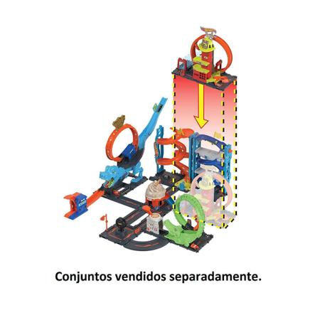 Pista Hot Wheels City Quartel dos Bombeiros Super Loop Mattel - Pistas de  Brinquedo - Magazine Luiza