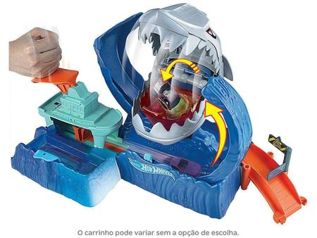 Imagem de Pista Hot Wheels City Robô Tubarão - Mattel