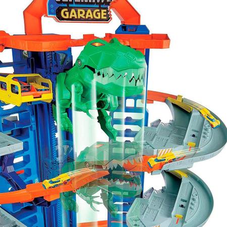 Pista hot wheels city garagem