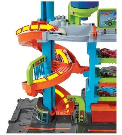 Pista Hot Wheels Mega Lava Rápido Carro Muda De Cor - Mattel no