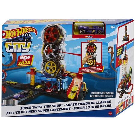 Pista Hot Wheels Super Loja de Pneus Mattel - Loja Zuza Brinquedos