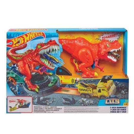 Hot Wheels T-Rex Rampage - Mattel - Pistas de Carros - Compra na