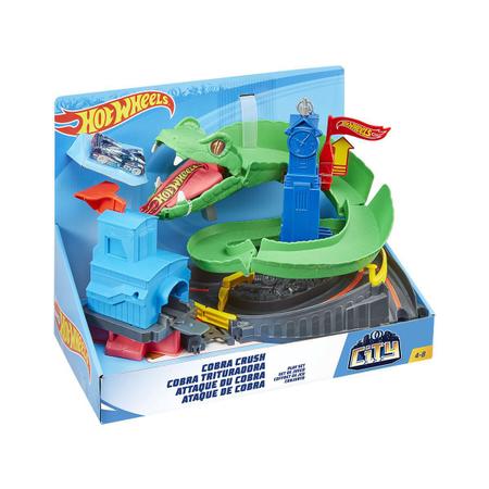 Pista Ataque de Cobra, Hot Wheels, Mattel : : Brinquedos e  Jogos