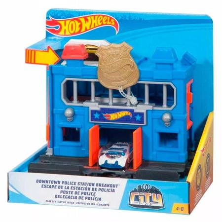 Pista Hot Wheels Delegacia De Pol cia Mattel Fmy95 Pistas de
