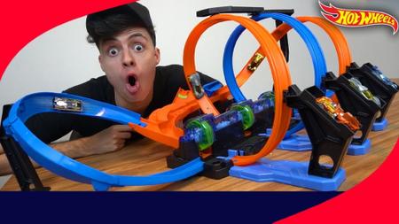 Pista Hot Wheels Espiral De Batidas - Corkscrew - Mattel