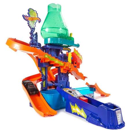 Pista Hot Wheels Estação Científica Color Shifters - Mattel