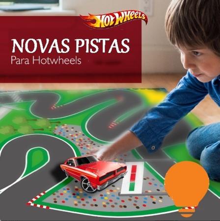 Imagem de Pista Hot Wheels Grande Cidade Para Carrinhos em Lona