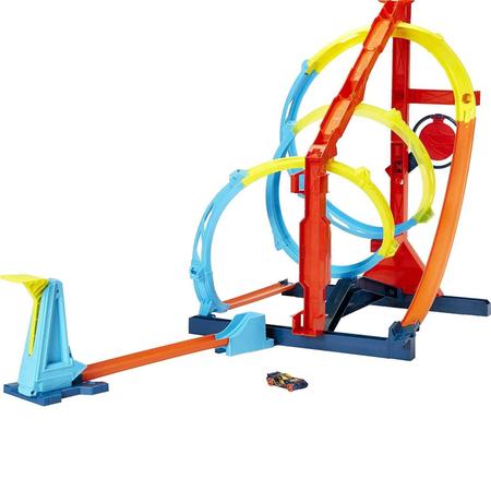 Pack Básico de Pistas Hot Wheels Track Builder - Mattel - Kidverte