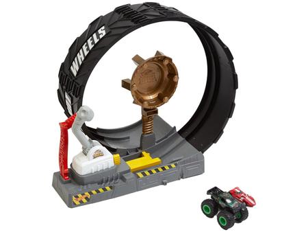 Pista Hot Wheels Looping Monster Truks - Mattel - Pistas