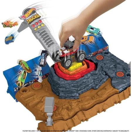 Imagem de Pista Hot Wheels Monster Truck Arena Demolição Mattel