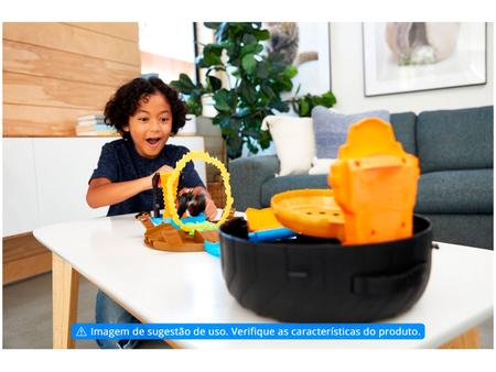 Conjunto e Pista - Hot Wheels - Monster Trucks - Pneu de Acrobacia - Mattel  - Pistas - Magazine Luiza