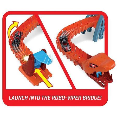 Pista Hot Wheels - Ponte de Cobra - Mattel - PBKIDS Mobile