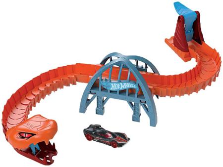 Pista com Carrinho Hot Wheels Ataque de Cobra - Mattel - Pistas de  Brinquedo - Magazine Luiza