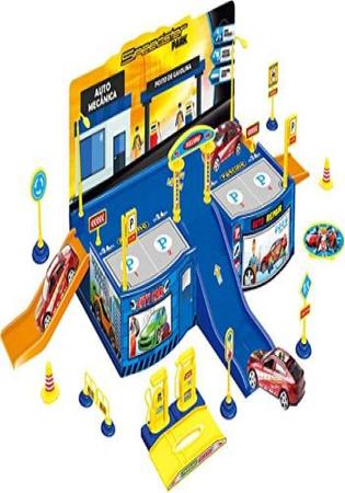 Pista Infantil Speedster Park Estacionamento Para Carrinhos PK001 -  polibrina - Pistas de Brinquedo - Magazine Luiza